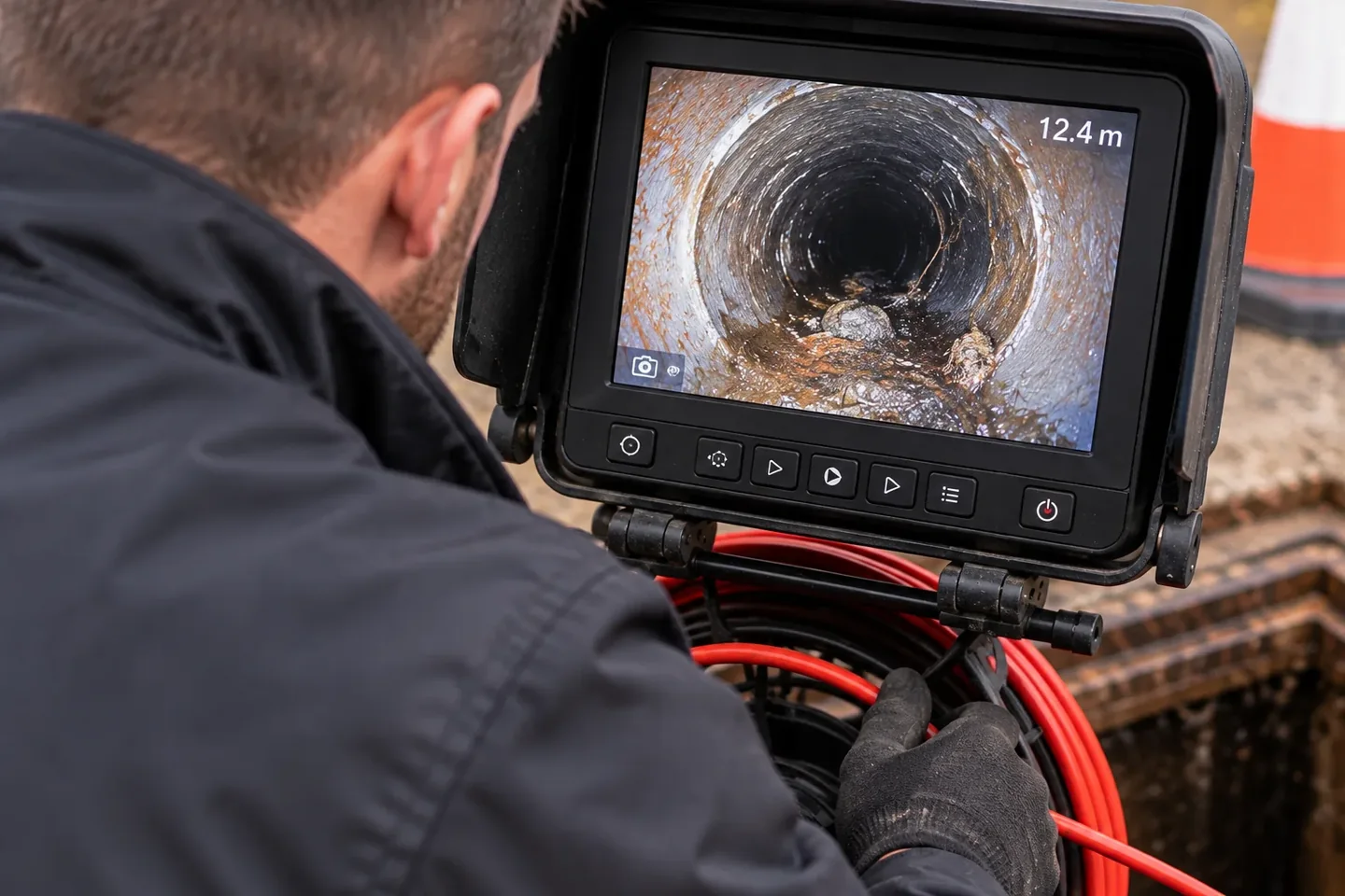 CCTV drain surveys equipment
